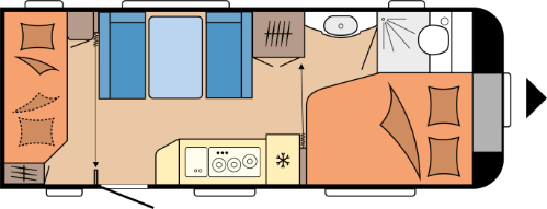 HOBBY De Luxe 540 KMFe - VELETRŽNÍ CENOVÁ NABÍDKA